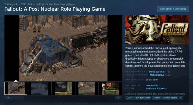 Fallout 1 steam версия отличия