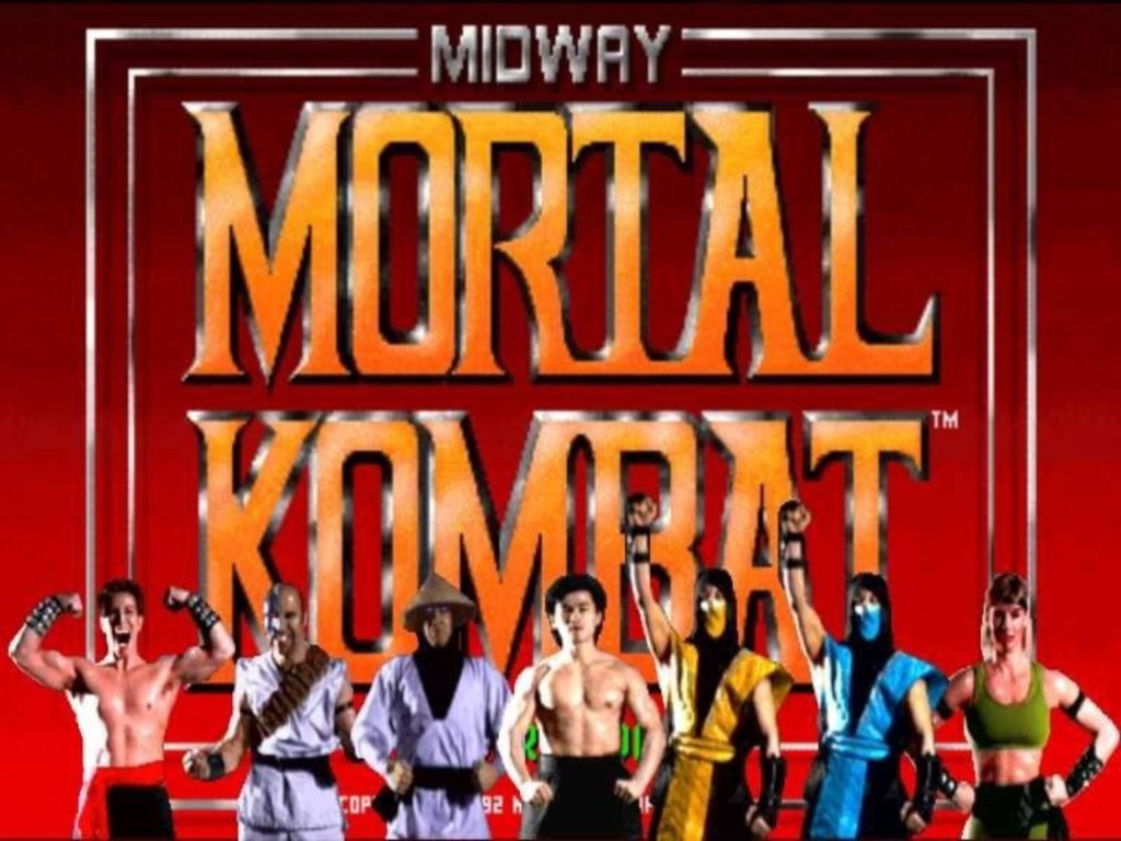 Mortal Kombat schermata iniziale