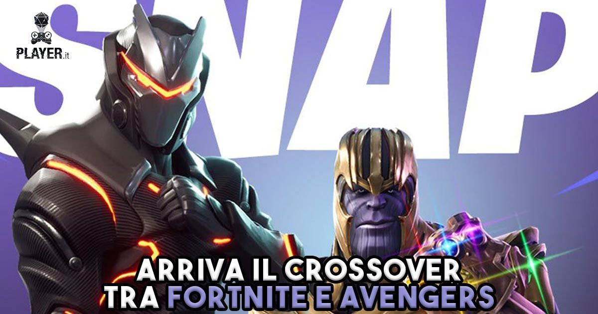 Fortnite avengers thanos crossover