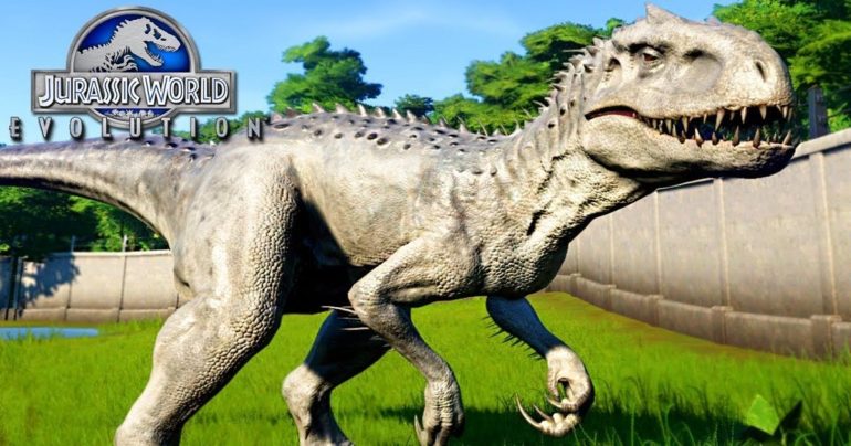 jurassic world evolution indominus rex