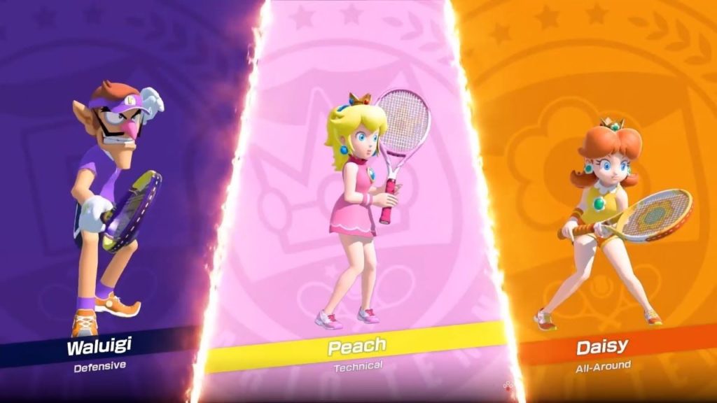 Mario Tennis aces guida ai personaggi