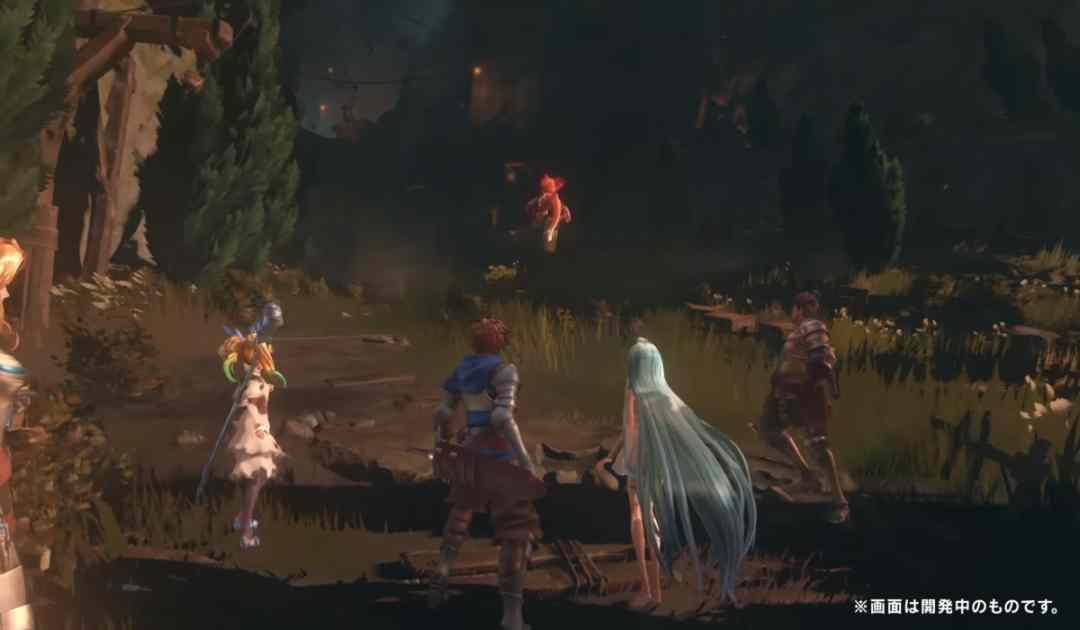 Screenshot dal video gameplay di Granblue Fantasy Project Re:Link che ritrae il party dei protagonisti