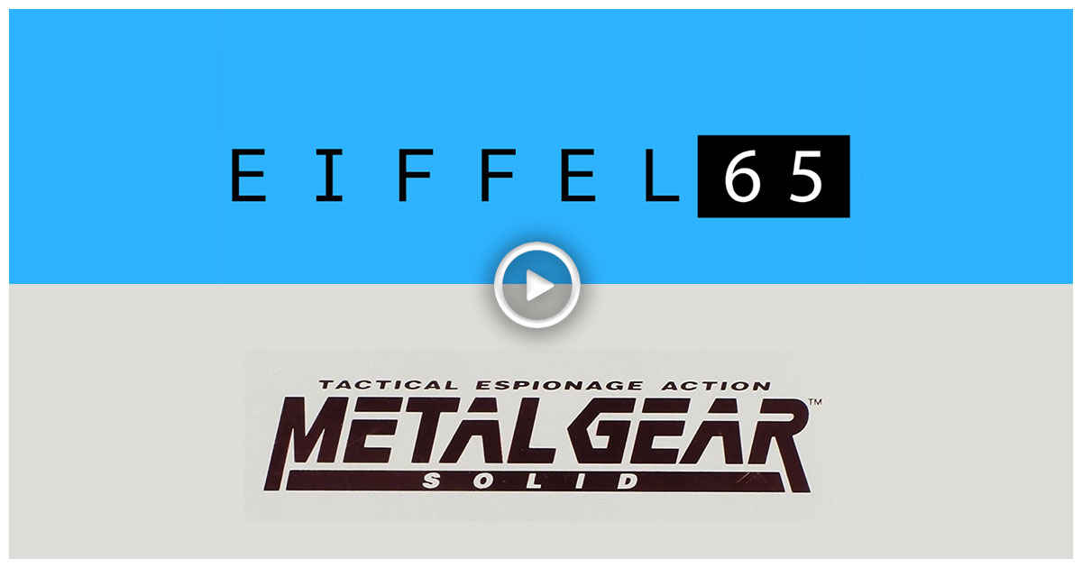 eiffel 65 metal gear solid blue