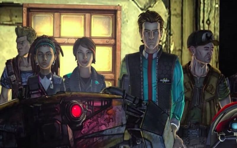 Una screen da Tales from the Borderlands