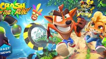 crash bandicoot on the run arriva su smartphone