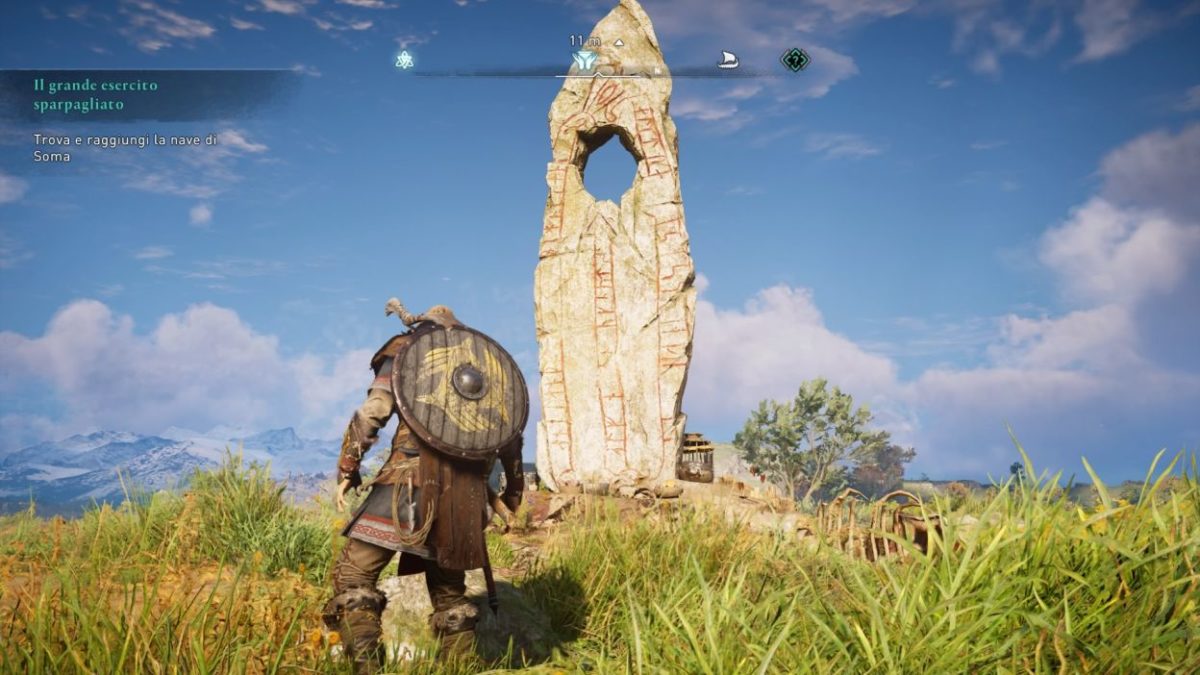 Assassin's Creed Valhalla pietra dolmen menhir