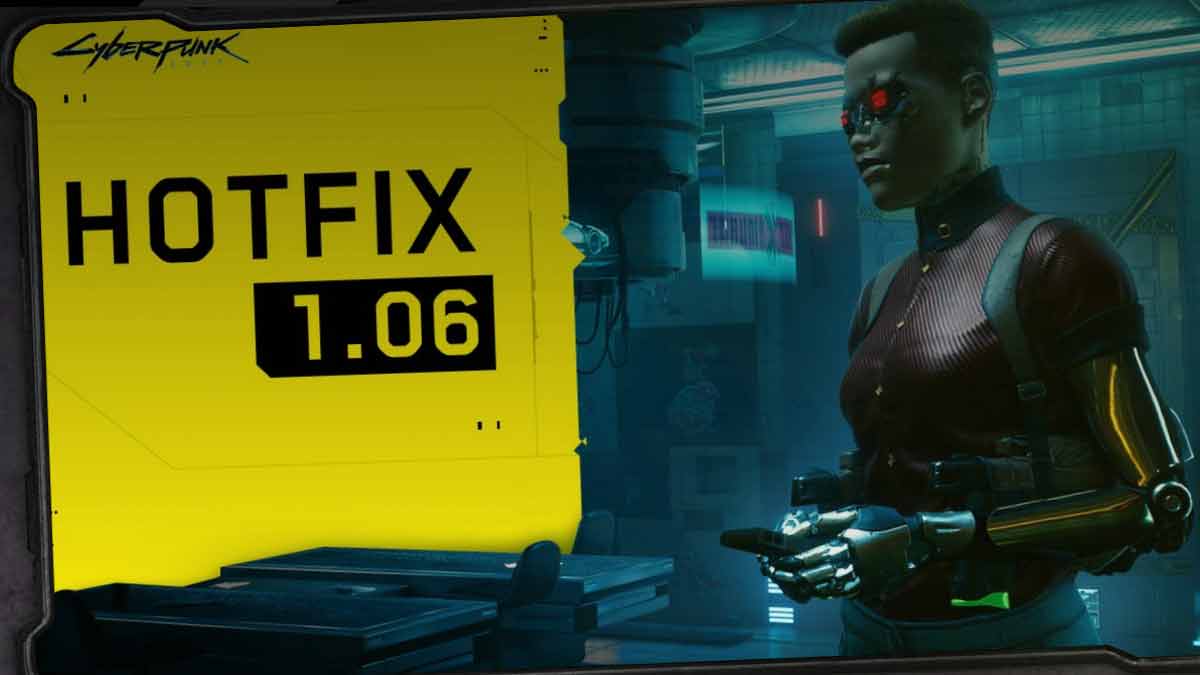 cyberpunk 2077 hotfix 1.06