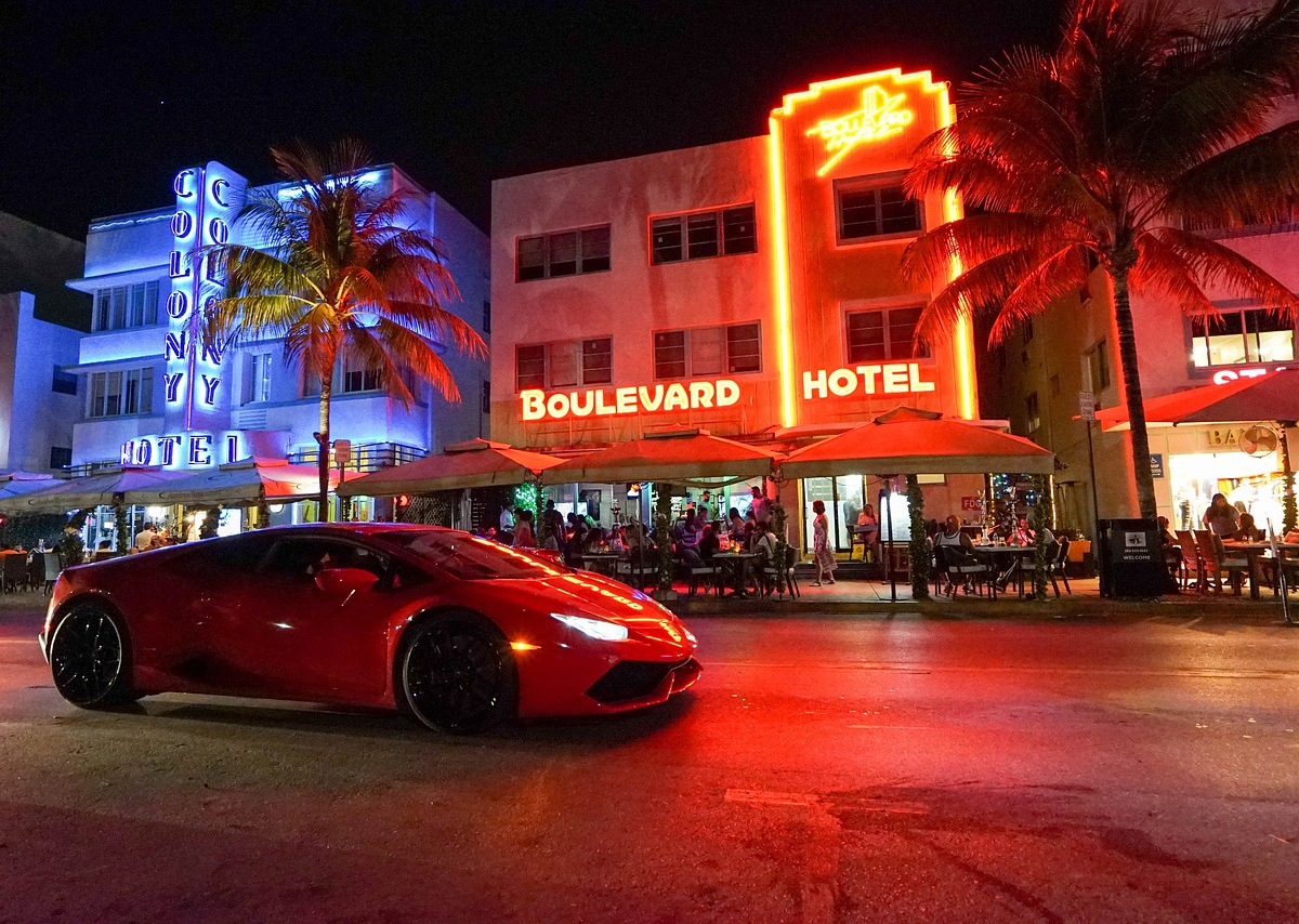 Ocean Drive a Miami Beach