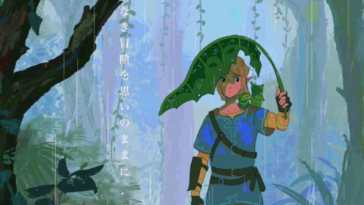 Zelda, The Legend of Zelda: Breath of the Wild, The Legend of Zelda: Breath of the Wild studio Ghibli, The Legend of Zelda: Breath of the Wild Ghibli omaggio