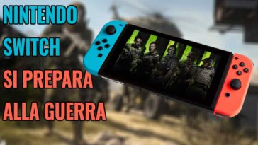 NINTENDO SWITCH SI PREPARA ALLA GUERRA