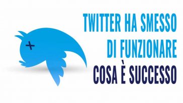 TWITTER down cosa è successo