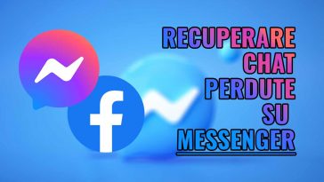 come recuperare chat perdute su messenger