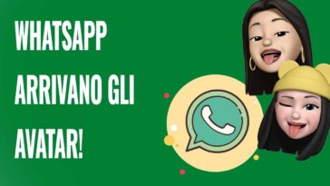 whatsapp arrivano gli avatar