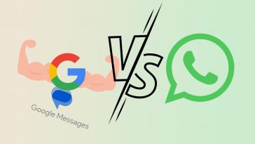 Google messages contro whatsapp