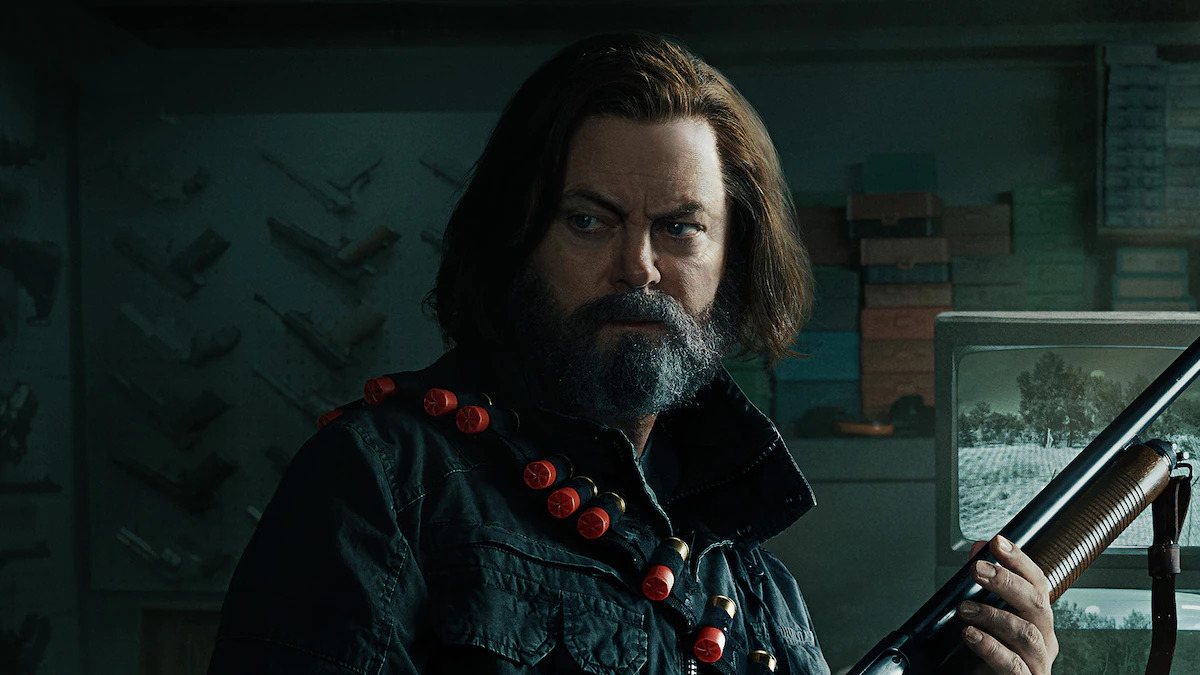 Nick Offerman è Bill nella serie TV The Last of Us.