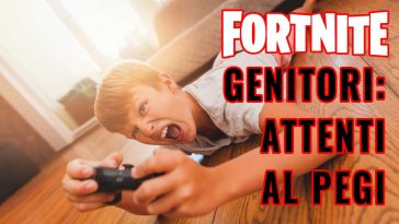 genitori attenti al pegi di fortnite