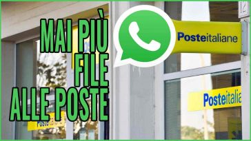 mai più fila alle poste