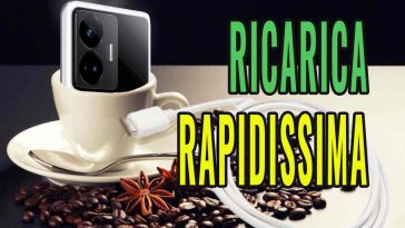 ricarica dello smartphone velocissima