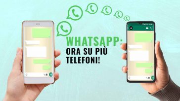 whatsapp ora su più telefoni