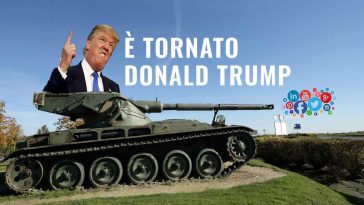 è tornato donald trump