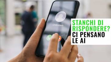 se non volete più rispondere al telefono ci penseranno le ai