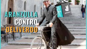 Aranzulla in collera contro deliveroo