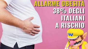 allarme obesità italiani a rischio