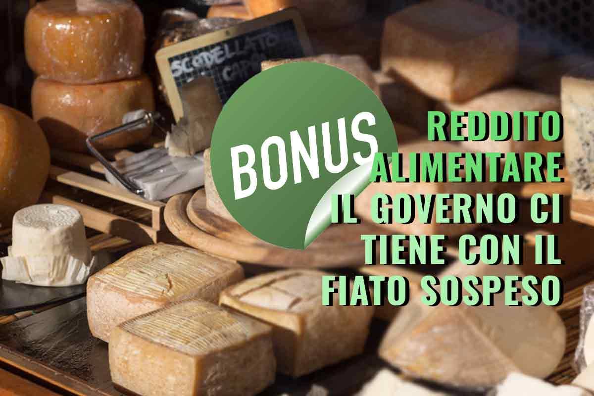 Reddito alimentare il governo ha deciso, nel 2023 molti saranno