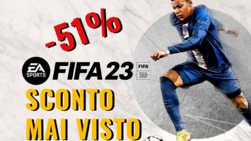 fifa 23 scontato del 50 percento