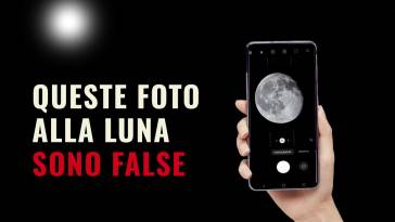 le foto alla luna fatte col samsung sono false