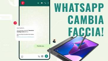 whatsapp cambia faccia