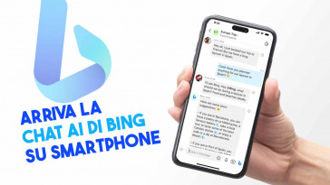 CHAT ai di bing su smartphone