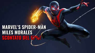 Marvel’s Spider-Man: Miles Morales scontato del 57 per cento