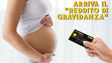 arriva il reddito di gravidanza