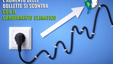 aumento delle bollette e cambiamento climatico