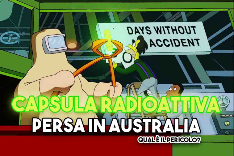 Capsula radioattiva in Australia