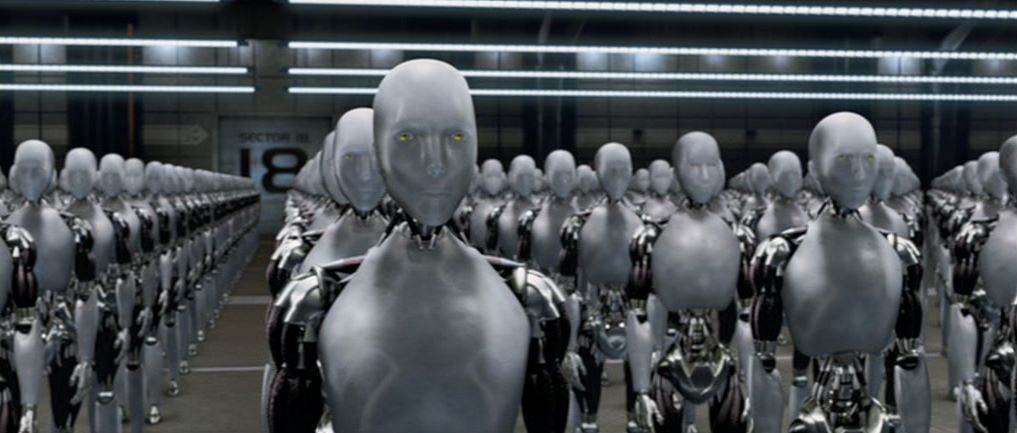 Immagine tratta dal film "Io, robot"