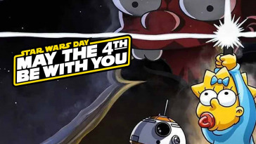 may the 4th simpson omaggiano star wars