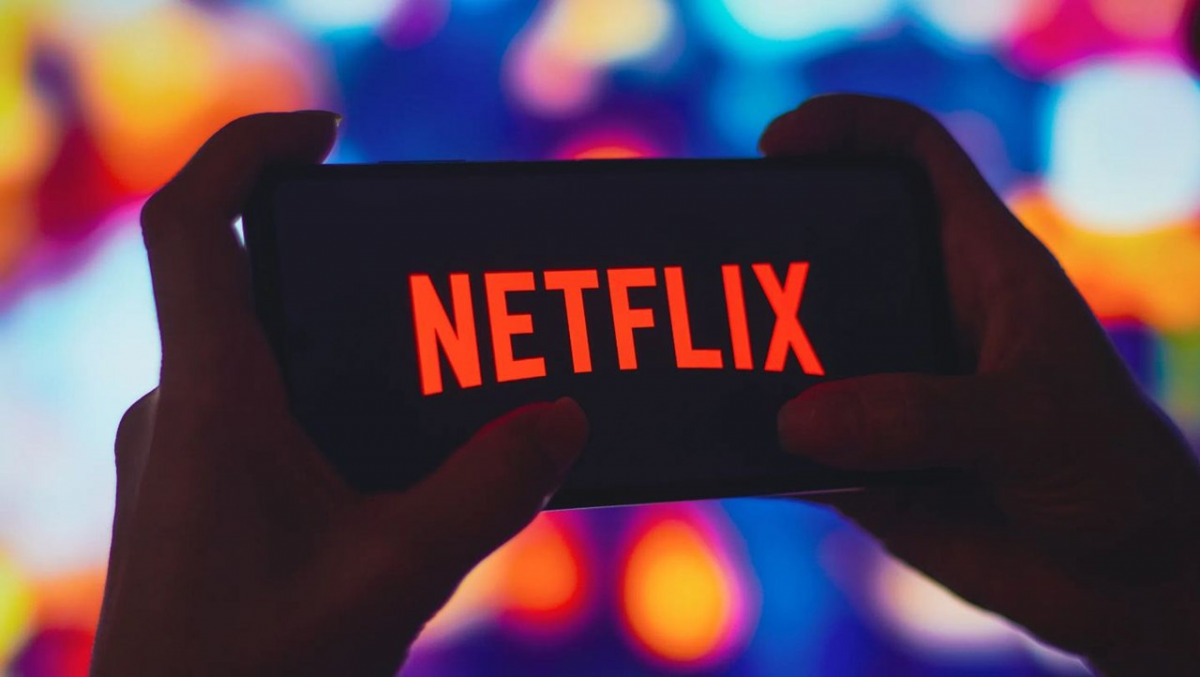 L'avvio di Netflix su uno smartphone