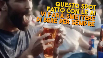 questo spot della birra fatto con ai vi farà smettere di bere per sempre