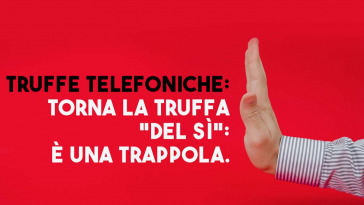 torna la trappola del si al telefono