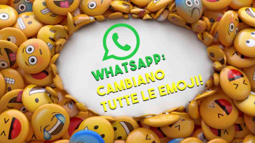 Cambiano le emoji di whatsapp