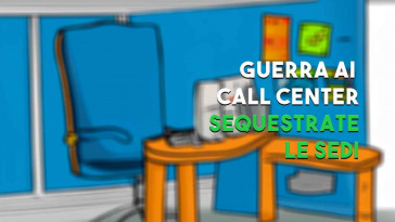 SEQUESTRATE le sedi dei call center