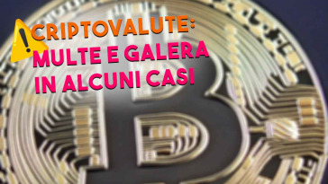 multa e galera per chi non dichiara le criptovalute