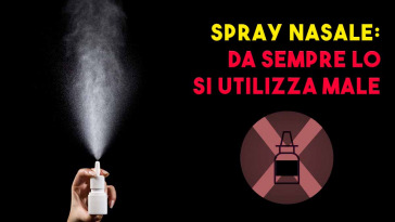 utilizzate lo spray nasale male