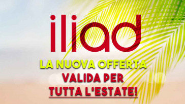 iliad lancia un offerta valida per tutta l estate