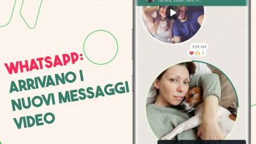 arrivano i messaggi video su whatsapp