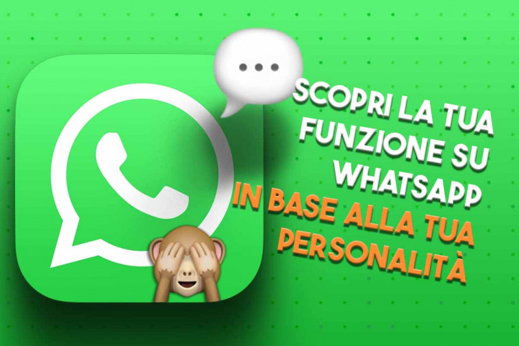personalità e funzioni su whatsapp