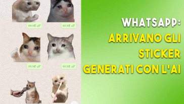 whatsapp arrivano gli sticker generati con l ai