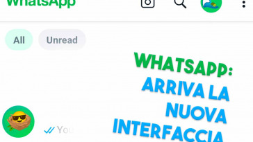 Arriva la nuova interfaccia di whatsapp